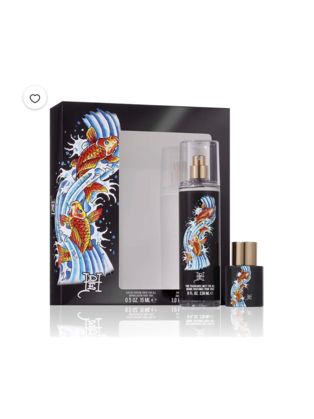 Ed Hardy Unisex Fragrance Mist Perfume Set One Size